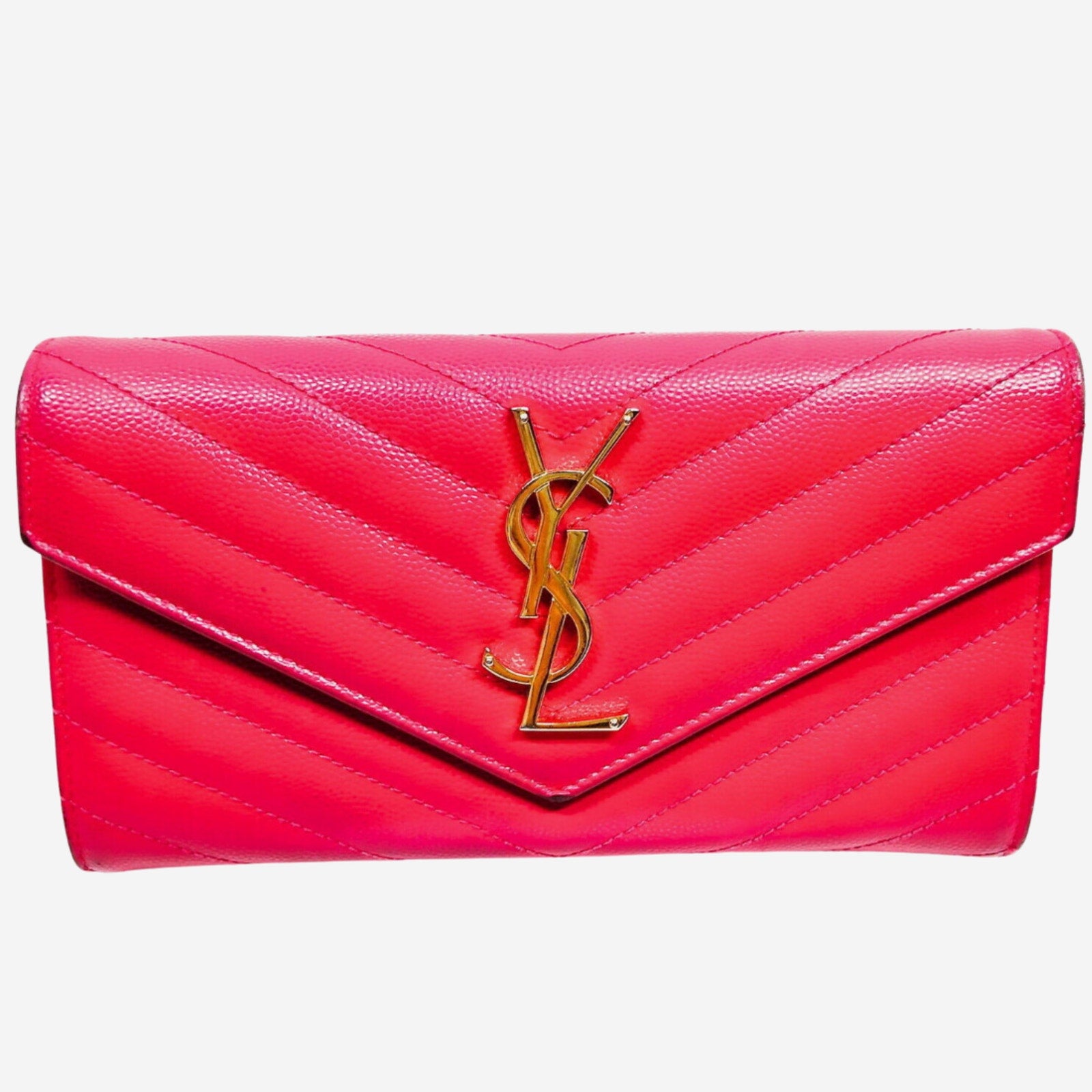 Hot pink ysl bag best sale